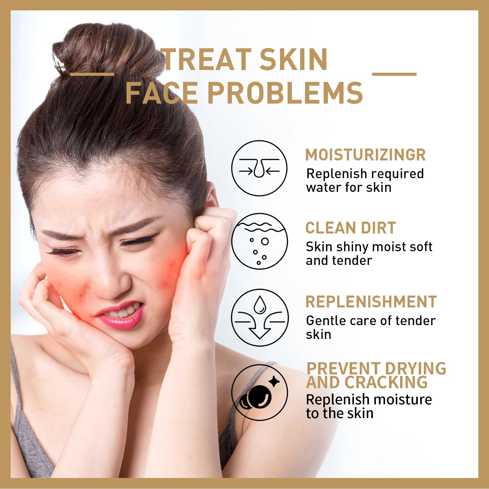 150Ml Rice Toner Moisturizing Firming Skin Soothing Repairing Skin Barrier Nicotinamide Brightening Rice Facial Toner Skin Care